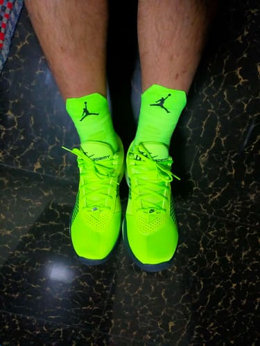 Customer photo review of Nike Men's G.T. Cut Academy EP Basketball Shoes