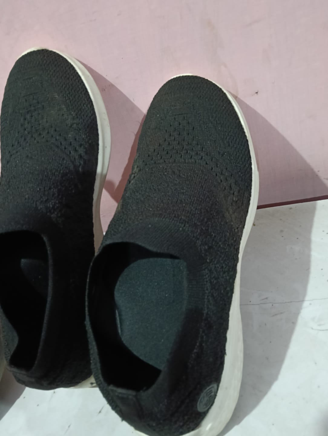 Customer photo review of Bacca Bucci Women's WALKER Slip-On Walking Breathable Mesh Sports Shoes Sneakers