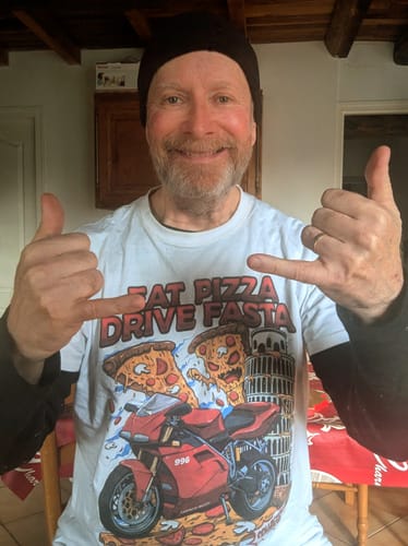 Customer photo review of EAT PIZZA DRIVE FASTA