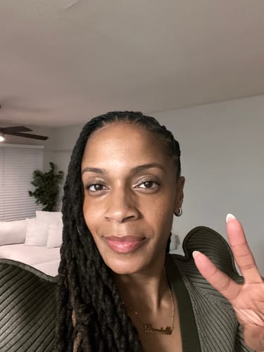 Customer photo review of Skinny V-Neck Knitted Cardigan