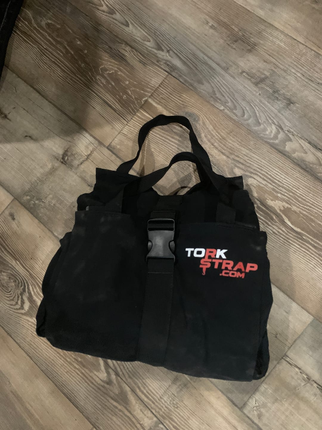 Customer photo review of TorkBag™ Strap Organizing Carrier - Free Gift