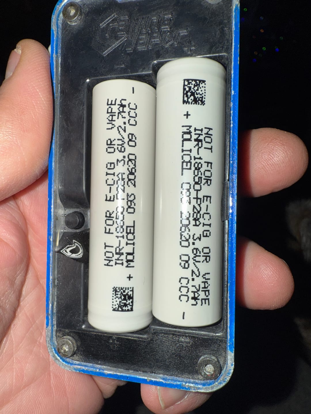 Customer photo review of Molicel P28A 18650 2800mAh 35A Battery