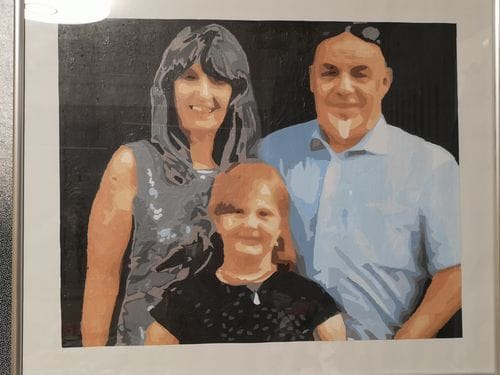 Customer photo review of Paint by Numbers Custom Kit