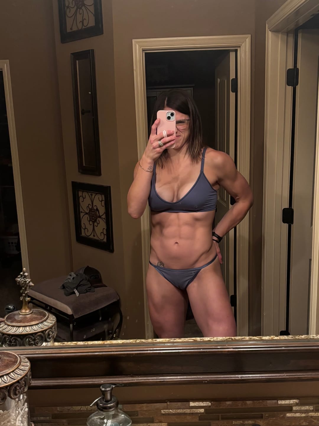 Customer photo review of NEW Core Plan (deep core x weighted abs x pilates core)