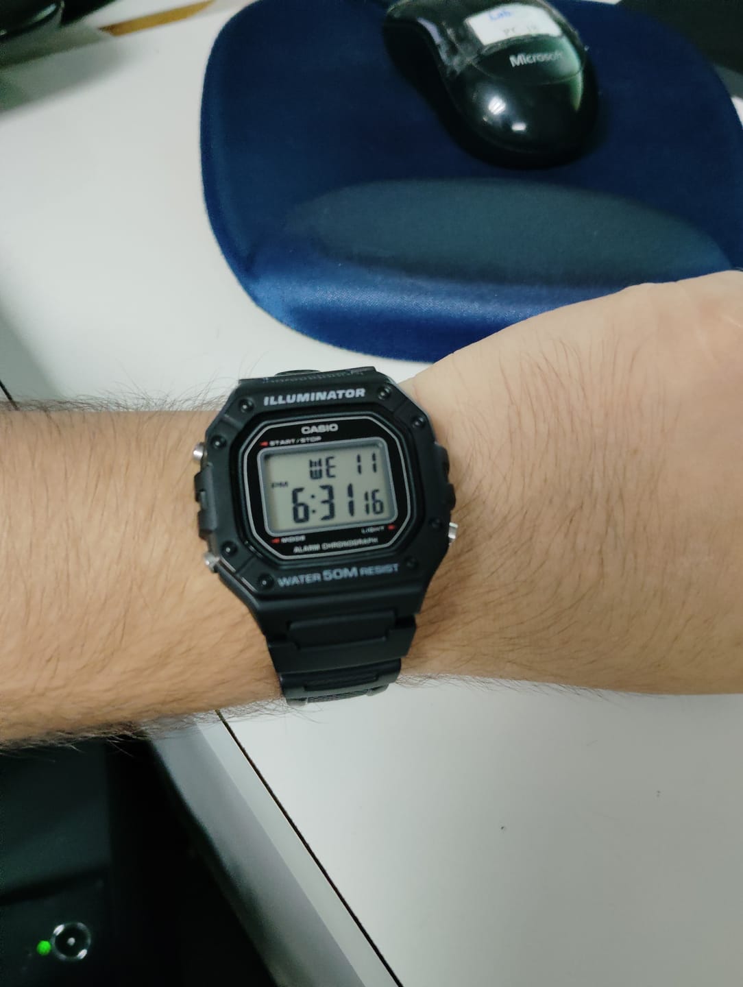 Customer photo review of Reloj Casio Vintage W-218H-1AVDF Negro