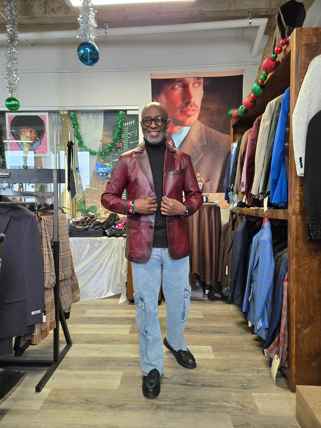 Customer photo review of Men's Luiz X Tawny Temptation