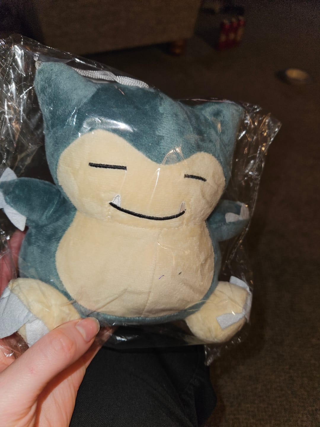 Customer photo review of Snorlax Pokemon Plush