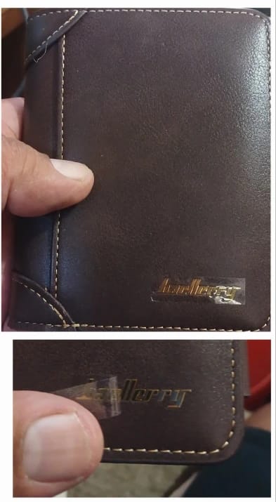 Customer photo review of PU Leather Wallets Zipper Card Holder With Coin Pocket And Multiple Card Slots — Black | KIMLUD