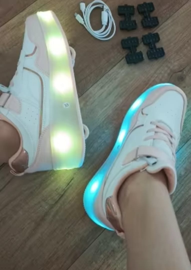 Customer photo review of Orthopädische LED Rollschuhe - Zoe