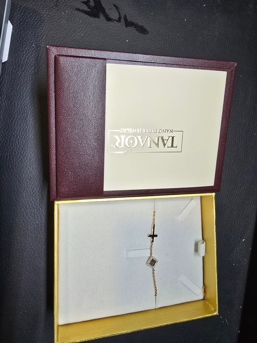 Customer photo review of The Cross Bracelet
