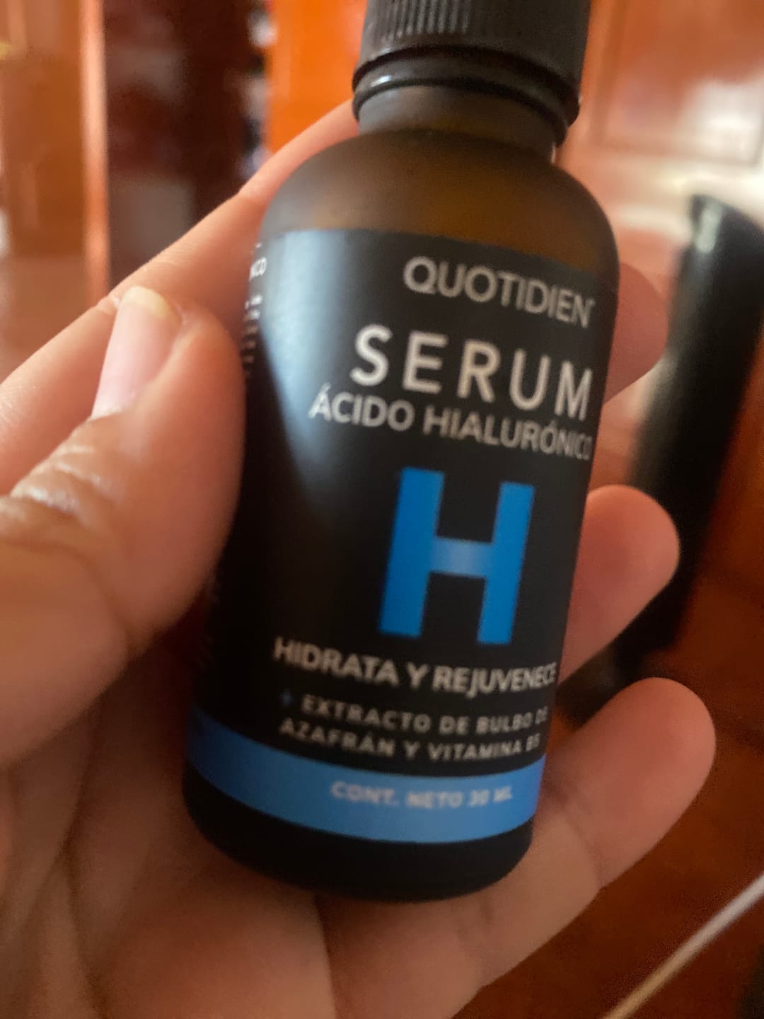 Customer photo review of Kit Los 4 Fantásticos (45% OFF) - Serum de Vitamina C 30ml + Serum de Niacinamida 30ml + Serum Ácido Glicólico 30ml + Serum de Ácido Hialurónico 30ml