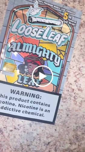 Customer video review of Chief Keef “Almighty Leaf” LooseLeaf 5-Pack Wraps (40 Count)
