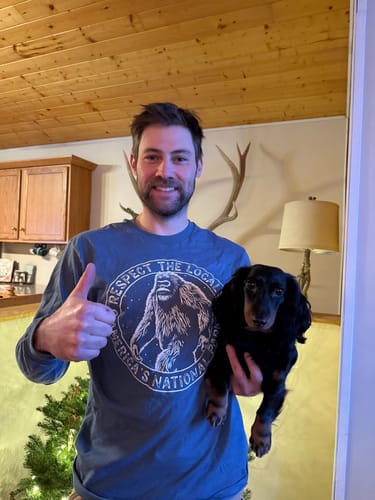 Customer photo review of Respect The Locals Bigfoot Long Sleeve Tee