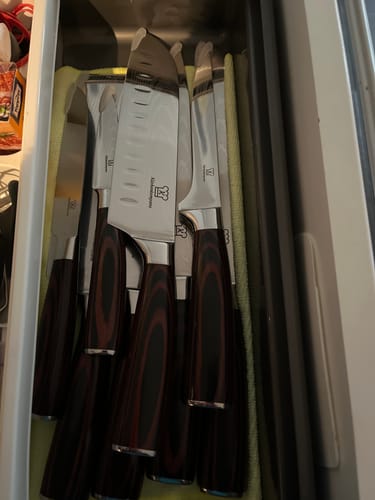 Customer photo review of Asiatisches Messerset