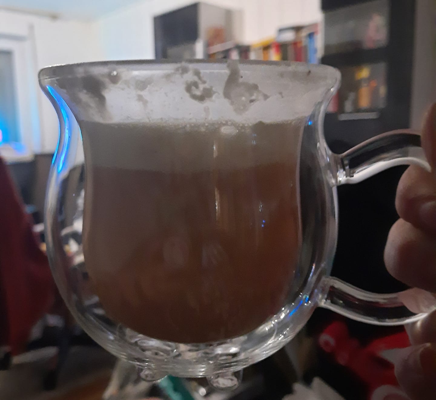 Customer photo review of Kessel Tasse aus Glas – Doppelwandig