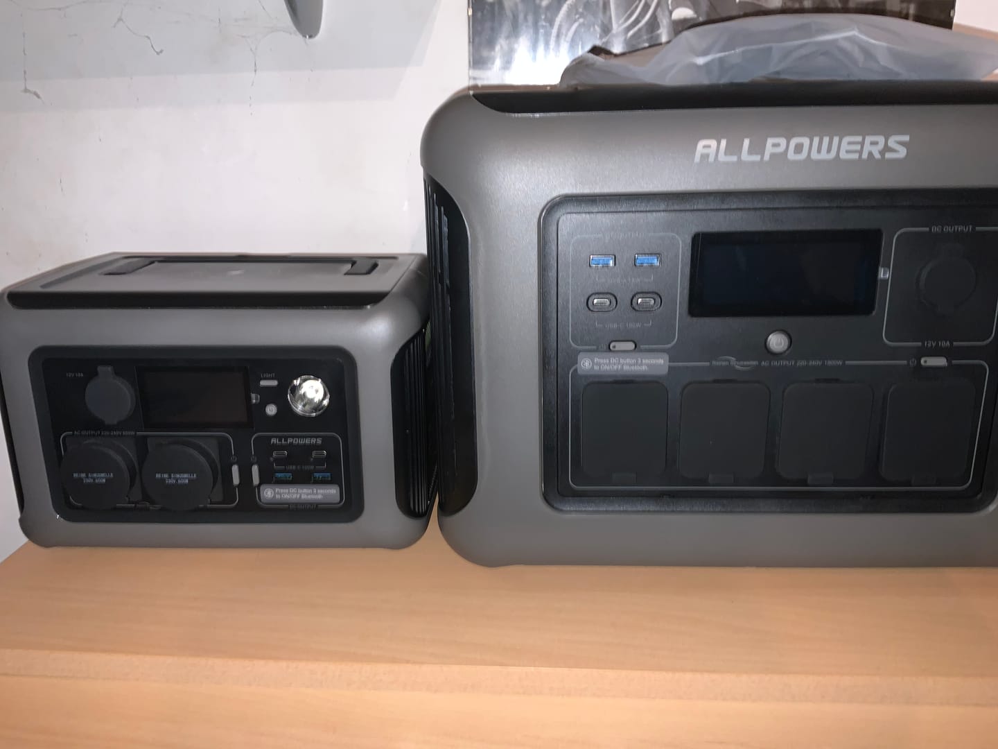 Customer photo review of ALLPOWERS R1500 Station électrique portable 1800W 1152Wh Batterie LiFeP04