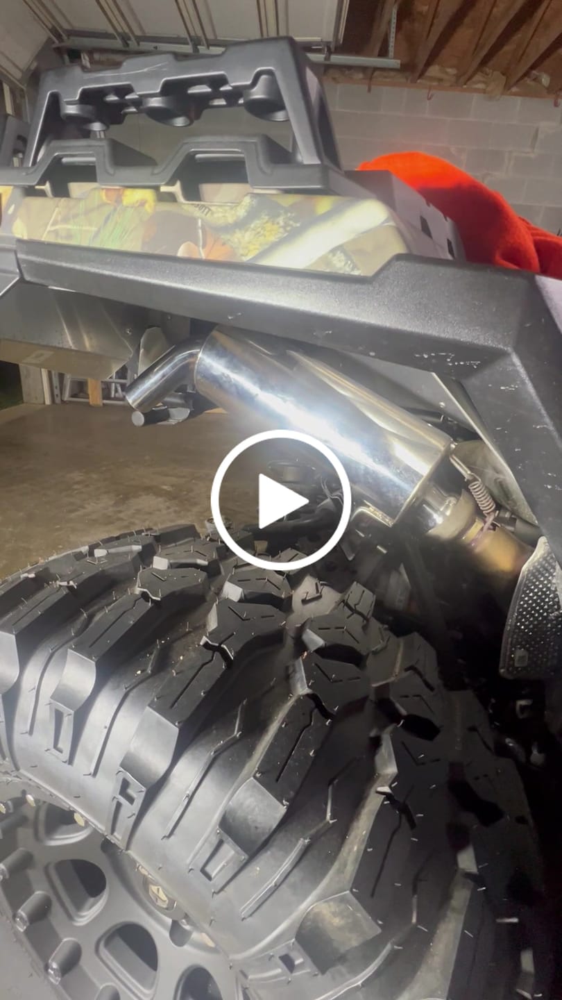 Customer video review of RPM Polaris Sportsman 850 Sport Muffler 2017-2024 Sportsman 850 & 1000