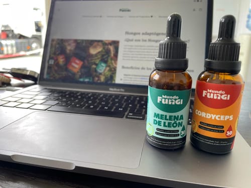 Customer photo review of Pack Cápsulas y Gotas Melena de León