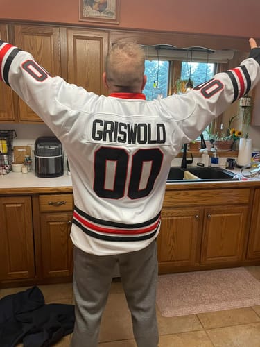 Customer photo review of Christmas Style 'Griswold' Hockey Jersey