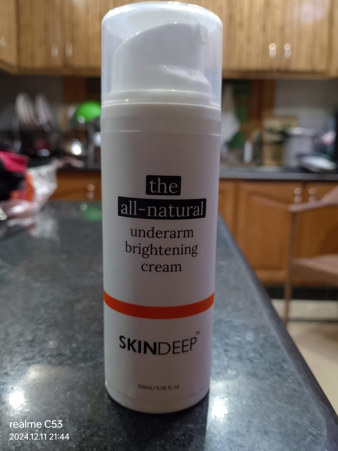 Customer photo review of THE ALL-NATURAL UNDERARM BRIGHTENING CREAM