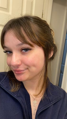 Customer photo review of GRACE Self-adhesive Cluster Lashes