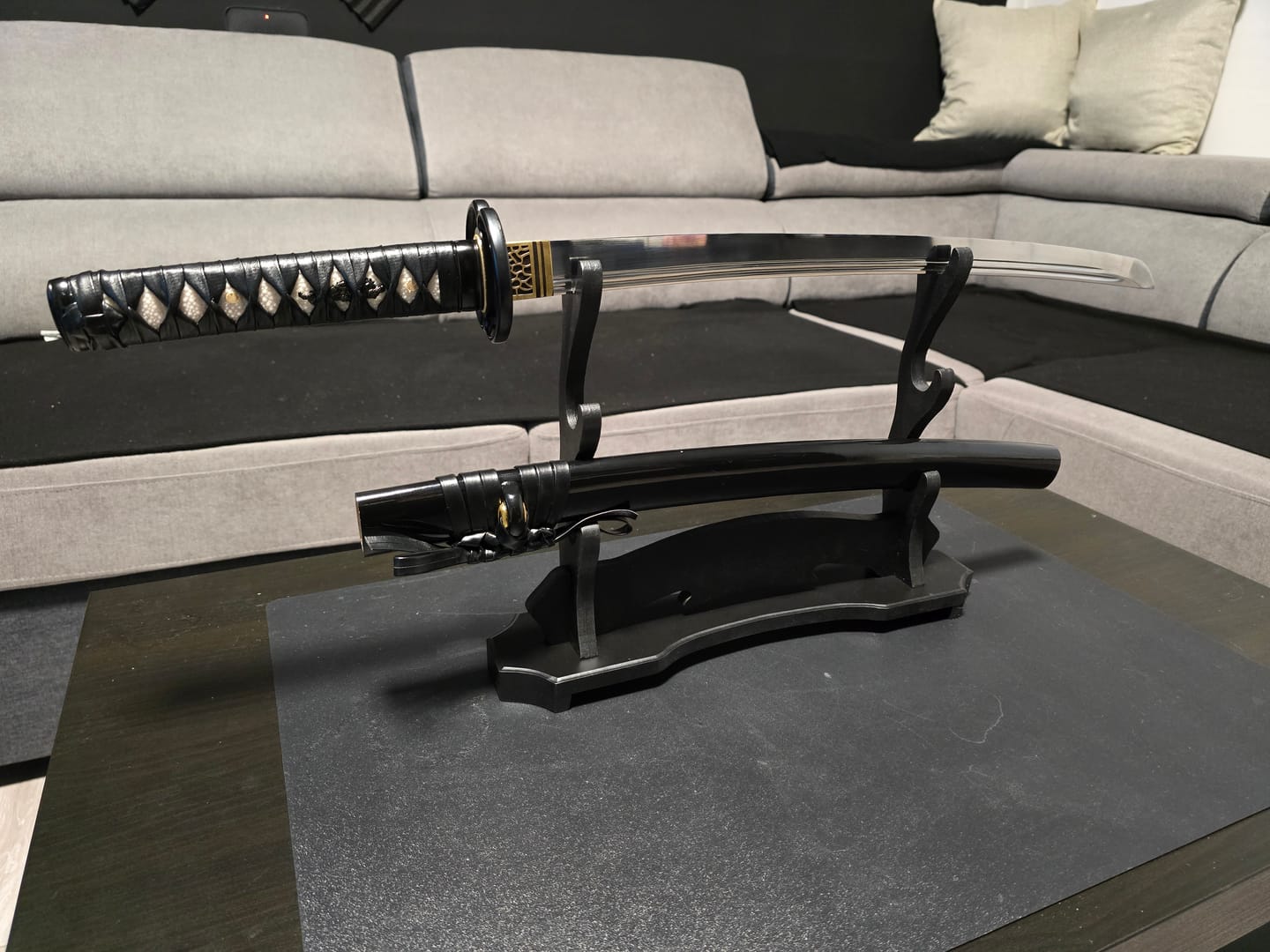 Customer photo review of Custom Wakizashi Build your own Wakizashi sword