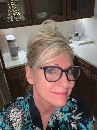 Customer photo review of Bogo - Top Knot Ponytail + Lulu Two Strand Braided Headband