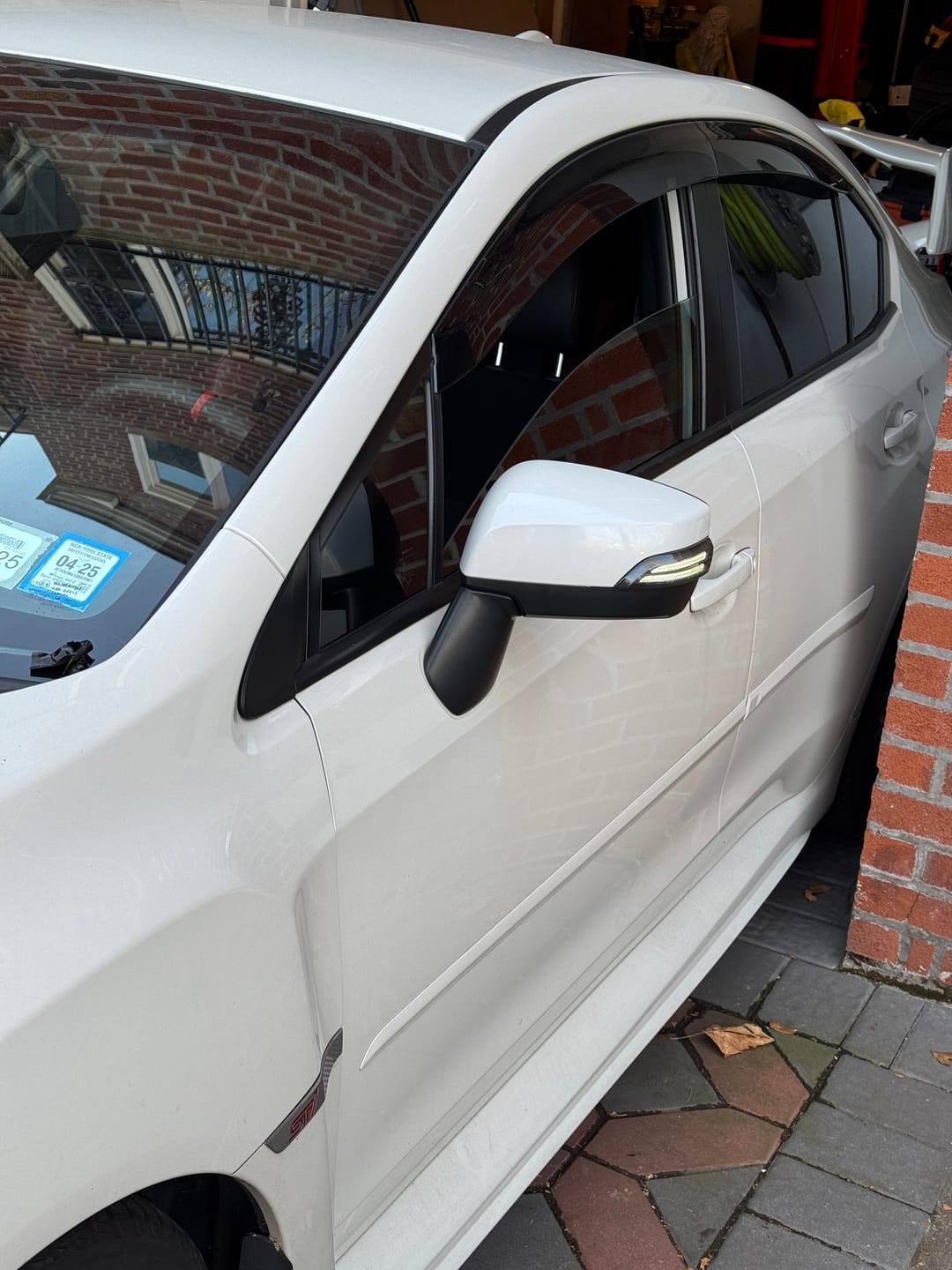 Customer photo review of 2015-21 WRX/STI Sequential LED Mirror Corner Lights