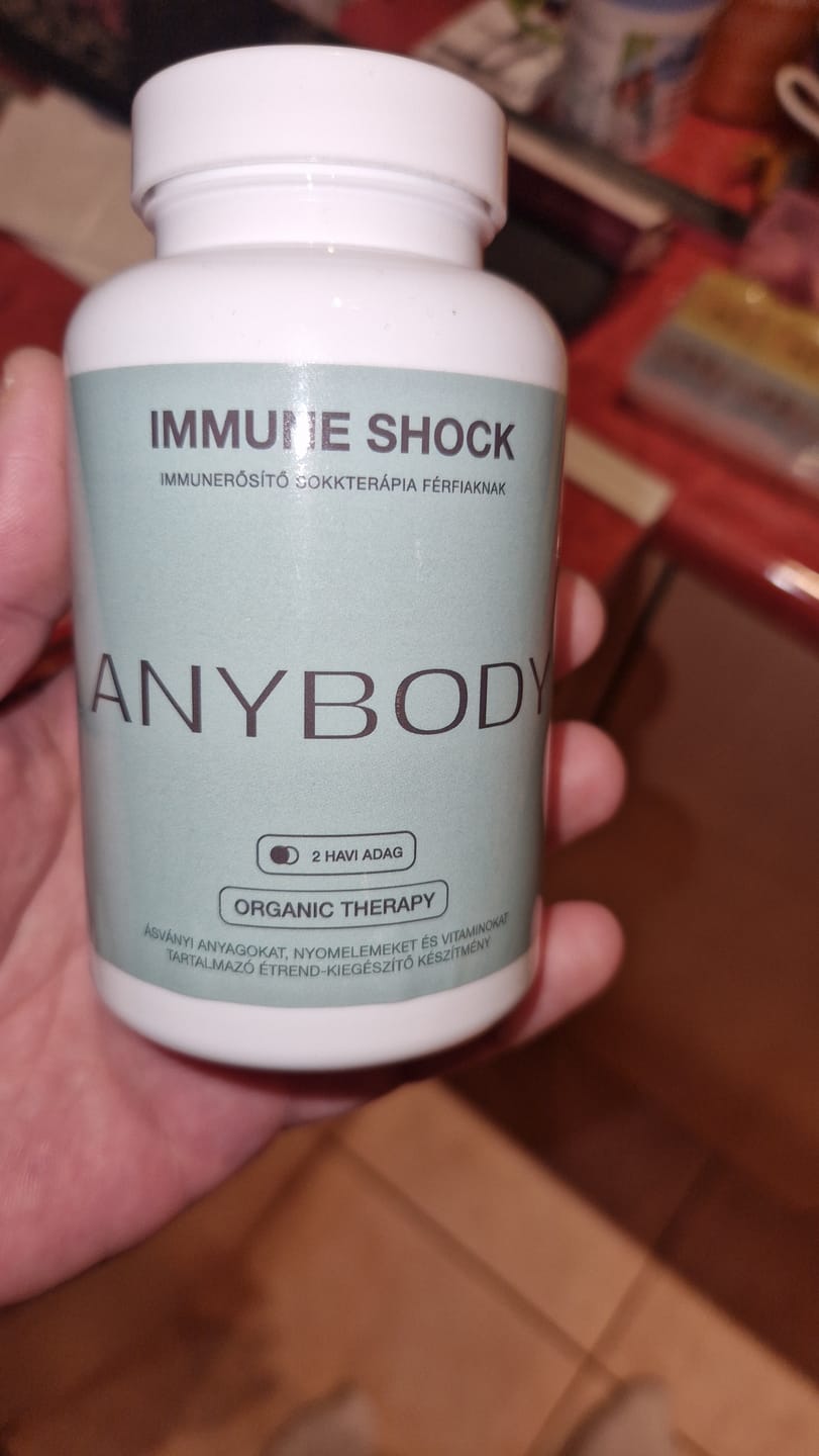 Customer photo review of Anybody IMMUNE SHOCK Férfiaknak 60x