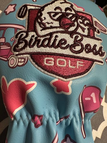 Customer photo review of Birdie Headcover Blue