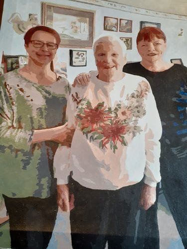 Customer photo review of Paint by Numbers Custom Kit