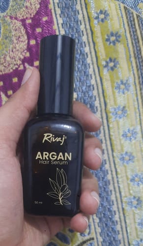 Customer photo review of Rivaj Argan Hair Serum (50ml)