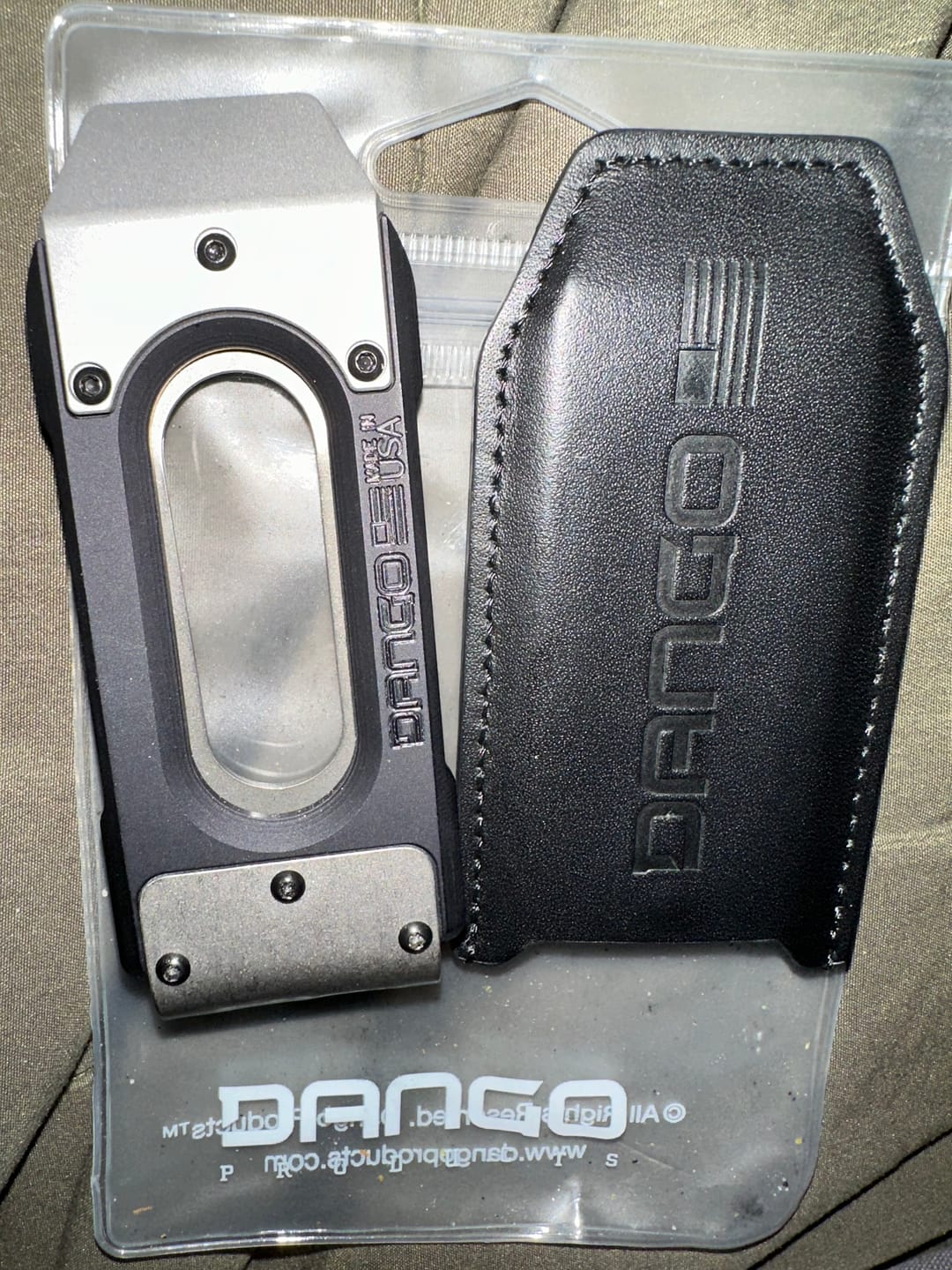 Customer photo review of MC02 TITANIUM MONEY CLIP