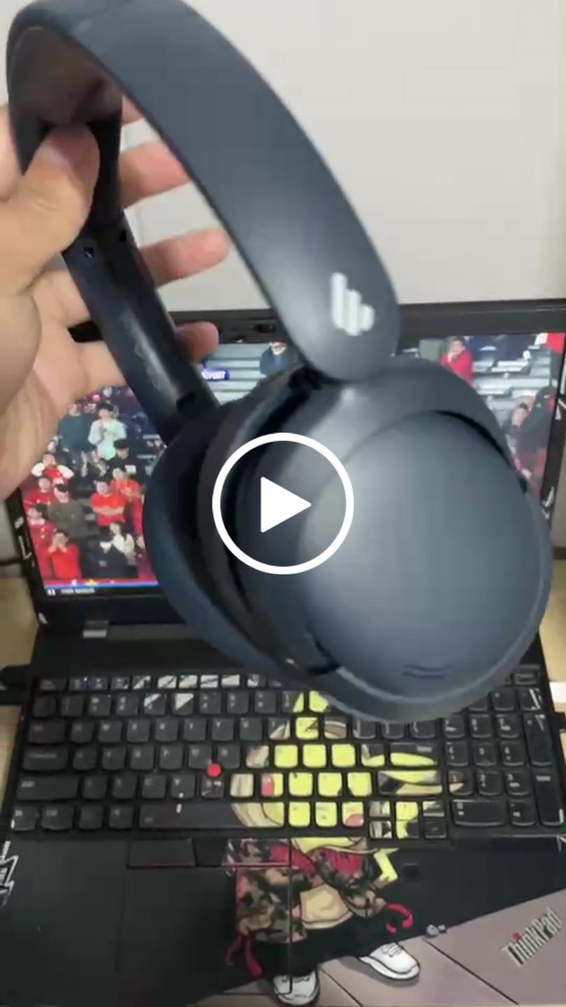 Customer video review of V80 Hybrid Active Noise Cancelling Headphones