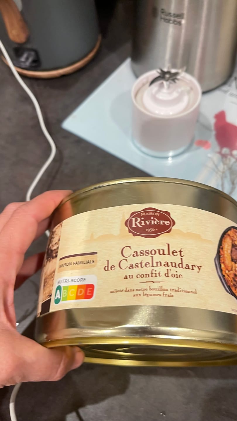 Customer photo review of Cassoulet au confit de canard