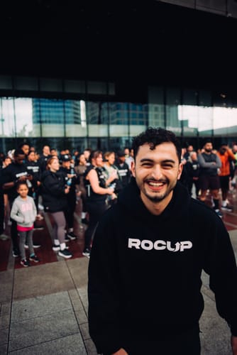 Customer photo review of ROCUP Recovery Hoodie