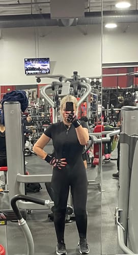 Customer photo review of Mia Belle Jumpsuit