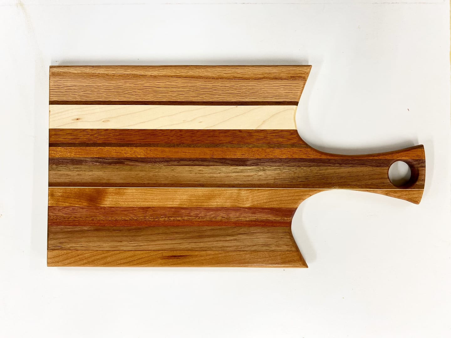 Customer photo review of Organic Handle Acrylic Router Template