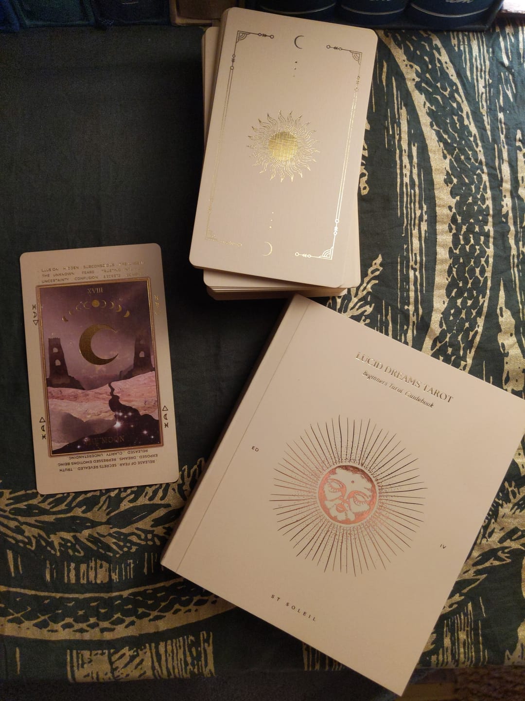 Customer photo review of Lucid Dreams Beginners Tarot • With Keywords™ {EDITION 4}