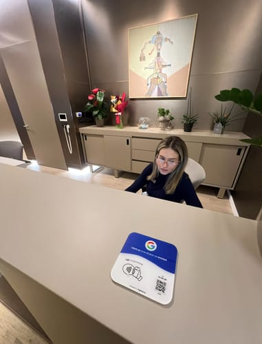 Customer photo review of Google Reviews - Card (FREE)