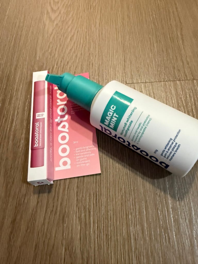 Customer photo review of Whitening & Care Duo