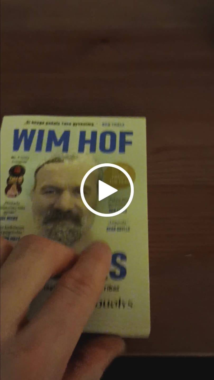 Customer video review of Wim Hof metodas: revoliucinis tarptautinis sveikatos bestseleris – nauju, patogesniu formatu!