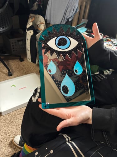 Customer photo review of Cry Baby Wall Art