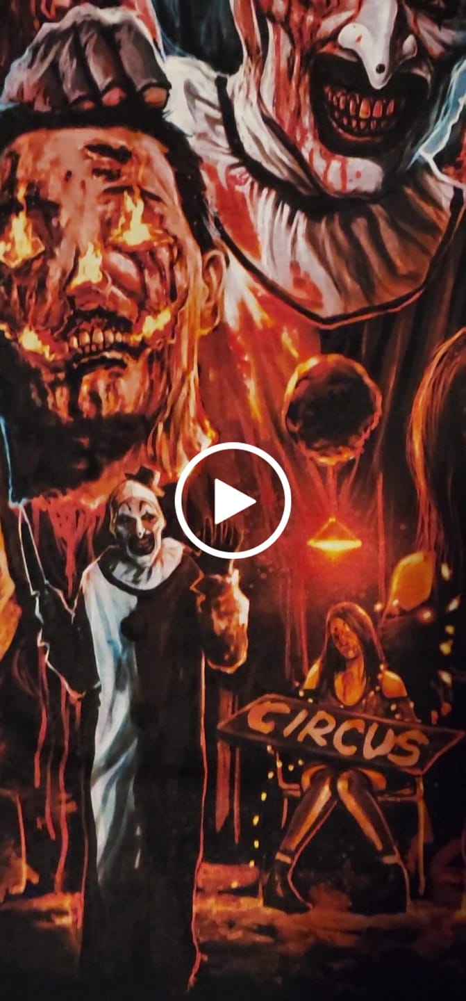Customer video review of Terrifier Titan Of Terror T-Shirt
