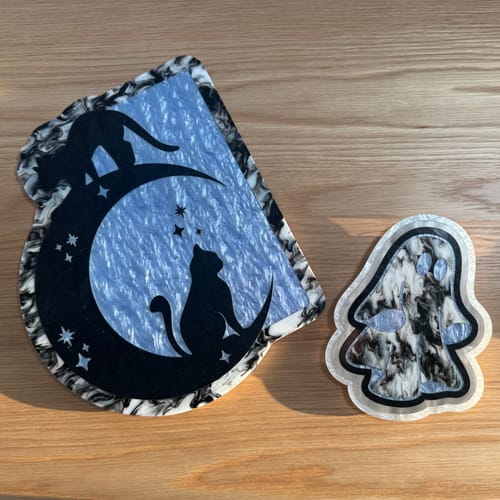 Customer photo review of Ghost Wall Art