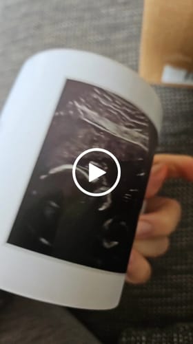 Customer video review of Tasse - Ultraschall-Bild Papa - personalisierbar
