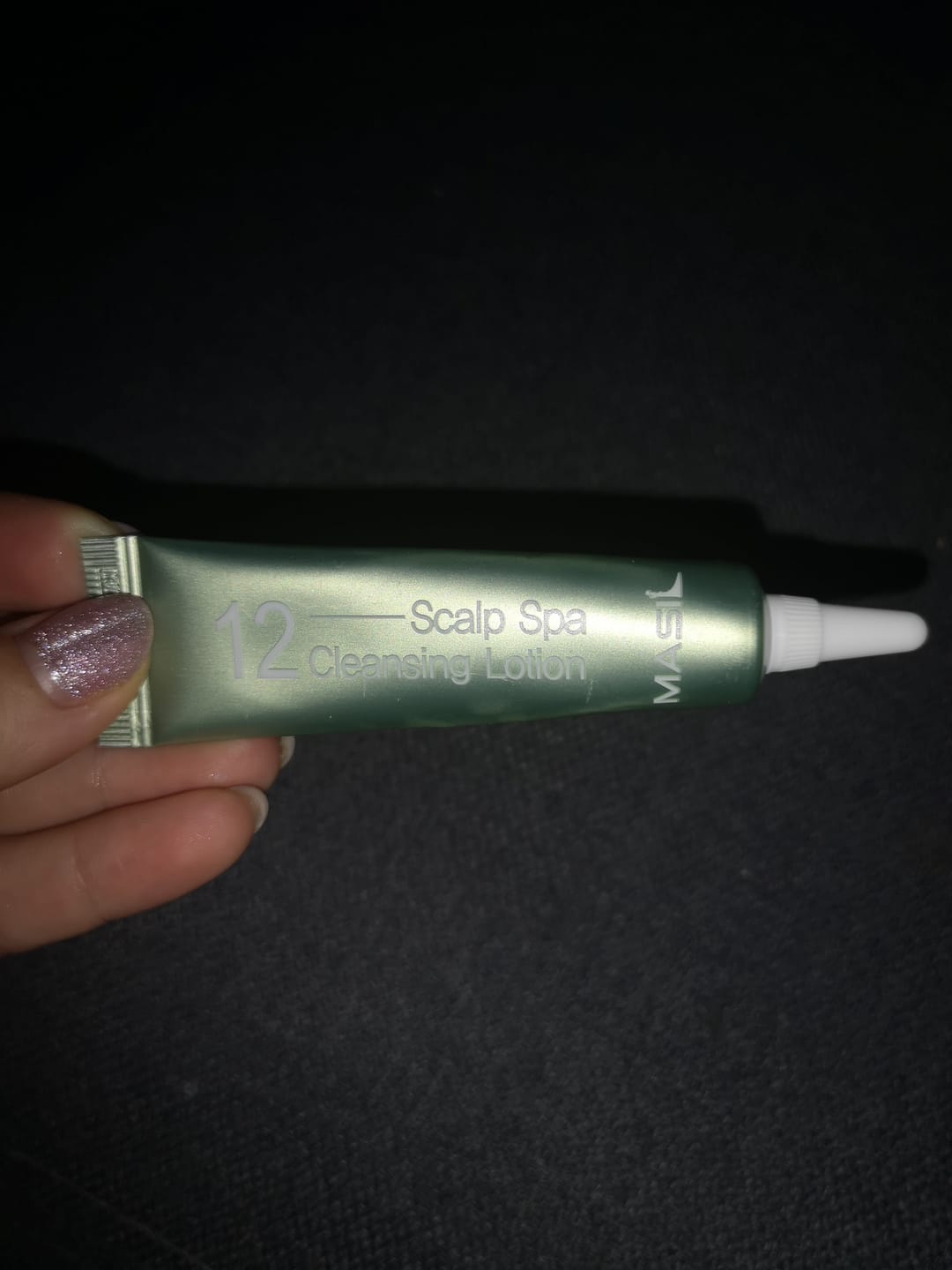 Customer photo review of Attīrošs losjons priekš galvas ādas Masil 12 Scalp Spa Cleansing Lotion