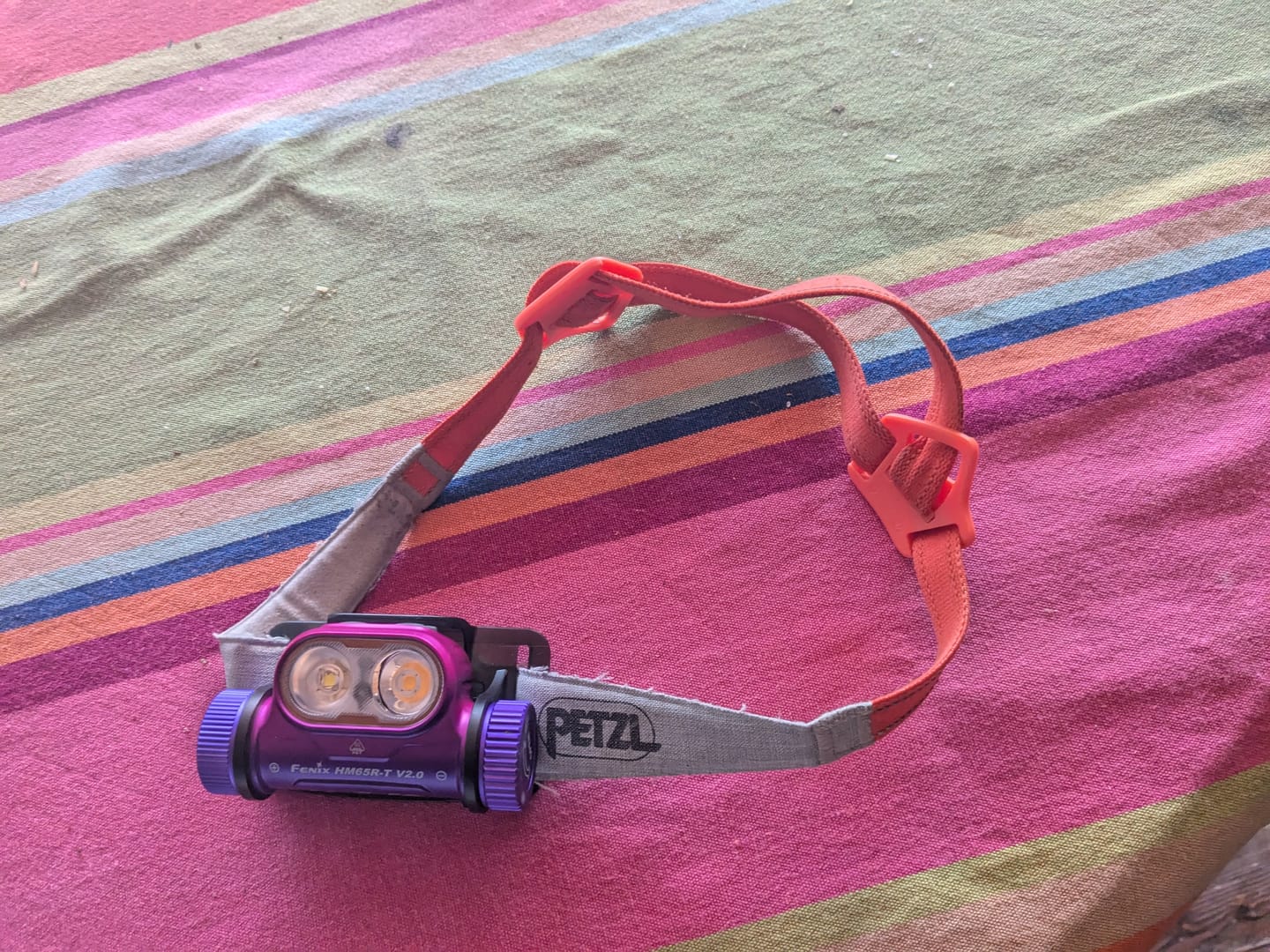 Customer photo review of Fenix HM65R-T V2.0 - 1600 LUMENS - Rechargeable USB-C