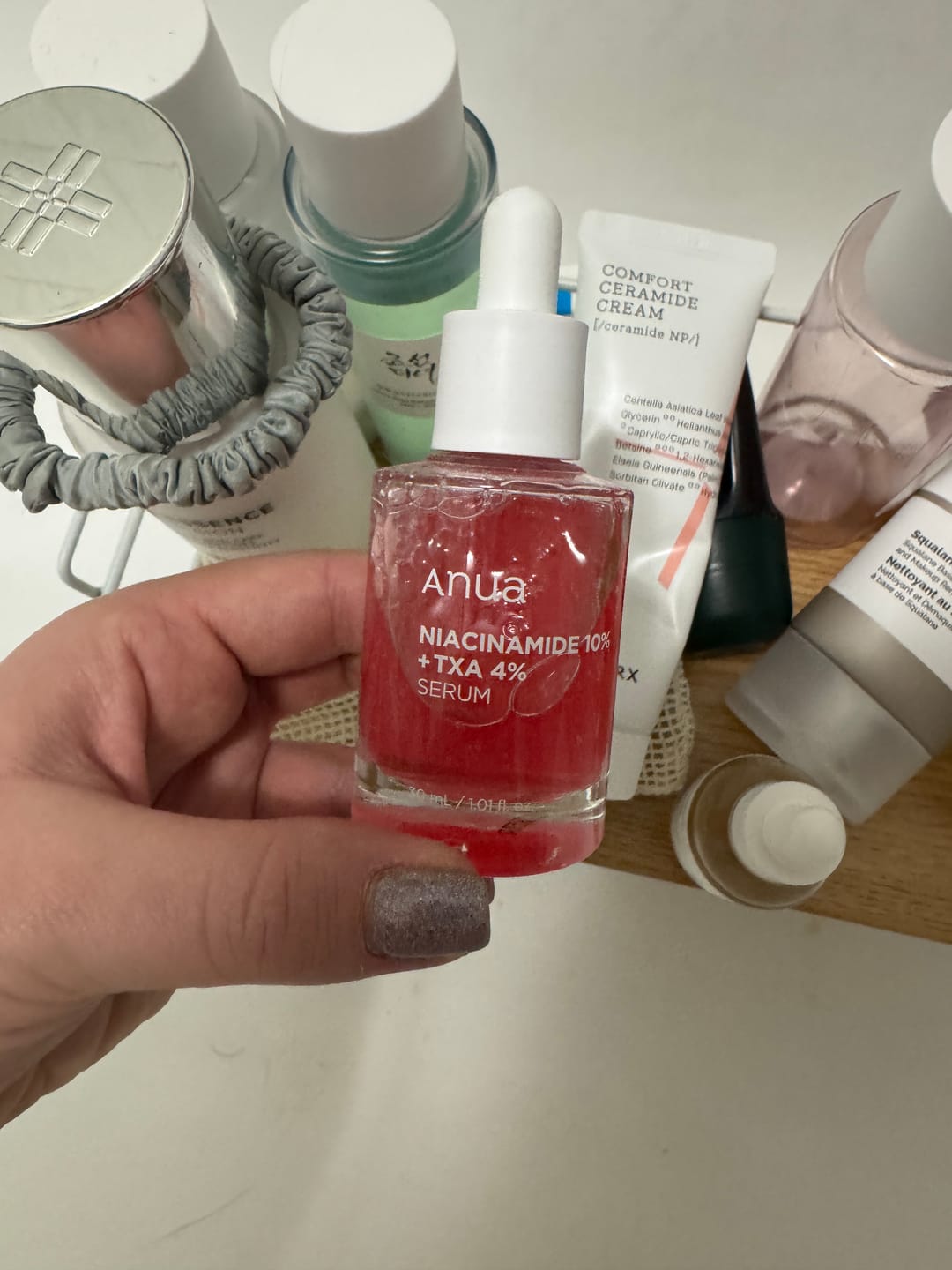 Customer photo review of Balinošs serums ar traneksāmskābi Anua Niacinamide 10% + TXA 4% Serum