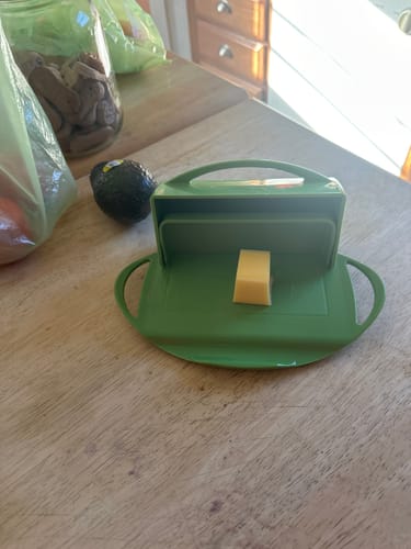 Customer photo review of Butterie, The Flip-Top Butter Dish